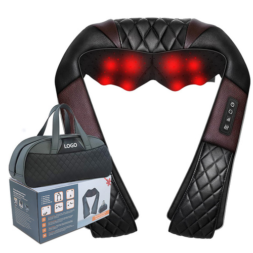 Cross-border massage shawl massager kneading and heating household multi-functional electric waist back shoulder cervical spine massager dropshipping