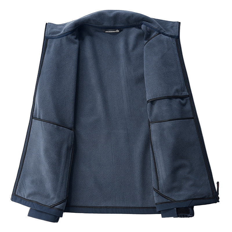Men's Clothing plus velvet men's autumn and winter dad leisure middle aged and elderly men's thickened coat winter jacket sports_voghion.com