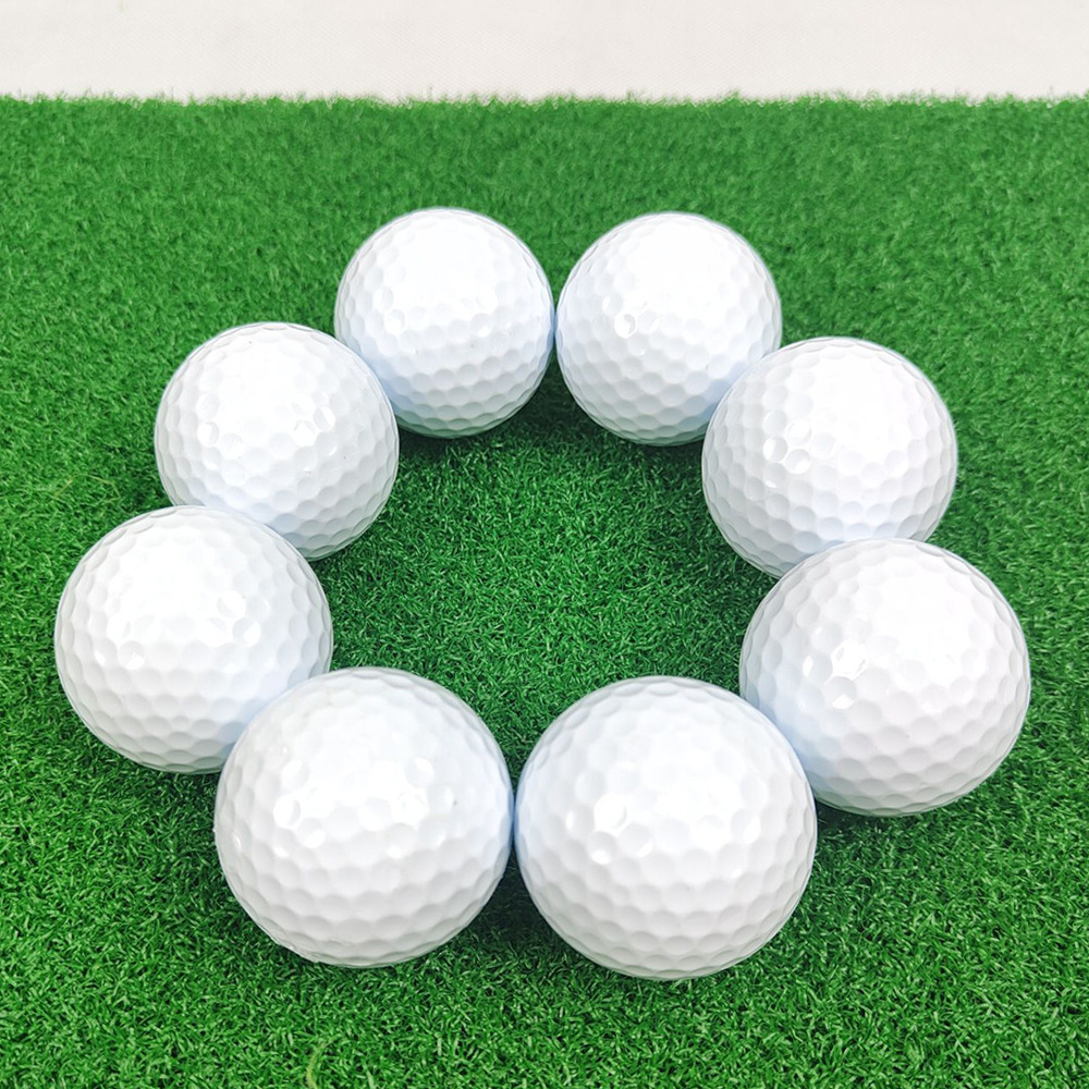 Golf alto-elástico con LOGOTIPO impreso suministros de golf Fábrica al por mayor Golf sarin pelota de competición de tres capas