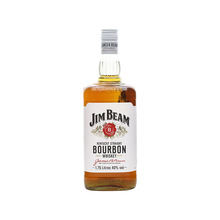 JIMBEAM 白占边金宾波本威士忌 洋酒 1.75L金宾嗨棒大占边