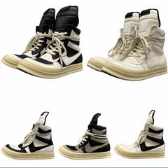 RO 22fw インテリジェントモデル マルチカラー RICK 自立メインライン 新レザー OWENS ハイカットニッチシューズ