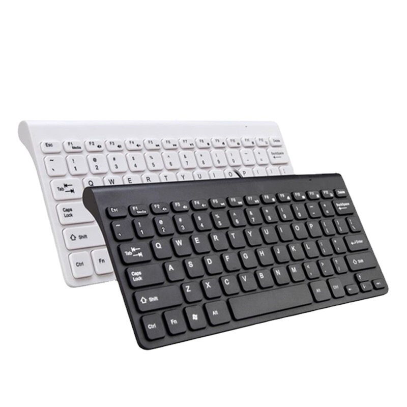 Wired Keyboard Desktop Computer Laptop Home Office USB Portable Desktop Keyboard Numeric External Device