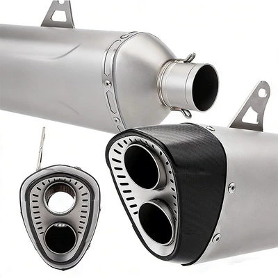 2018-2025 TMAX530 exhaust pipe front: Exhaust pipe