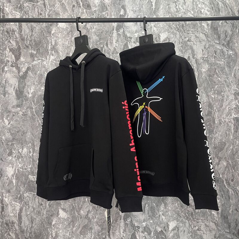 25ss正确版Chrome Hearts 克罗伈十字架连帽卫衣百搭潮流时尚批发|undefined