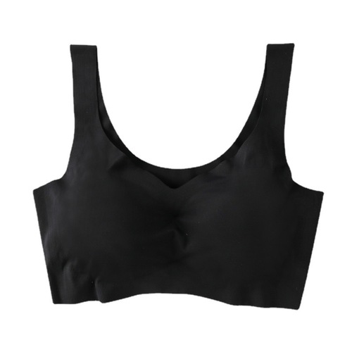 Japan's Anxin Fourth Generation Underwear One-piece Seamless Sleeping Bra for Girls Sports and Comfortable No Wires Beautiful Back Bandeau