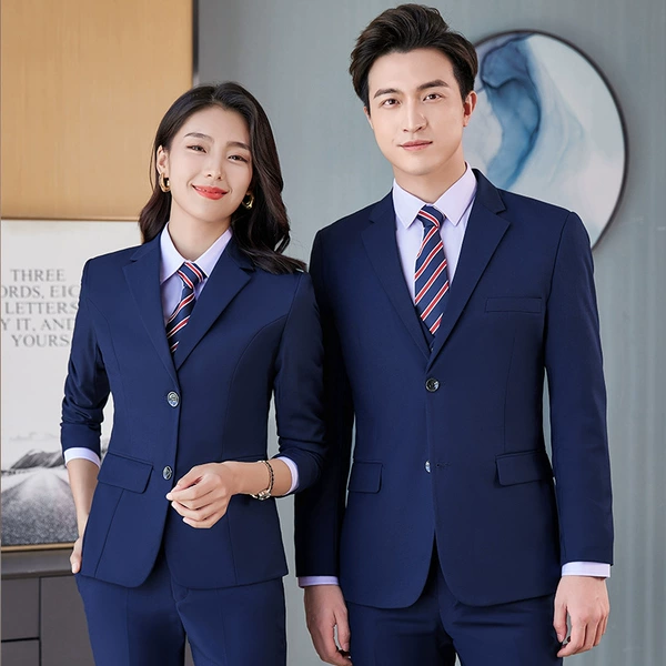 Female Blue suit+pants