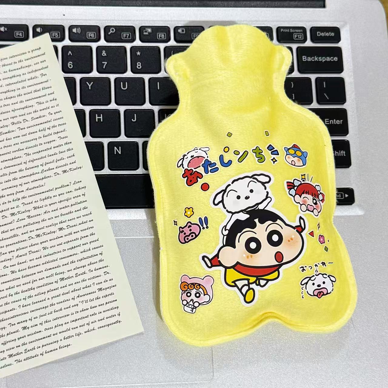 Cartoon water container, handheld hand warmer for elementary school students
