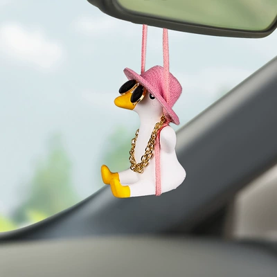 Car Interior Accessories, Car hanging - pink-hat-white-skinny-7x7x7-carton-packaging
