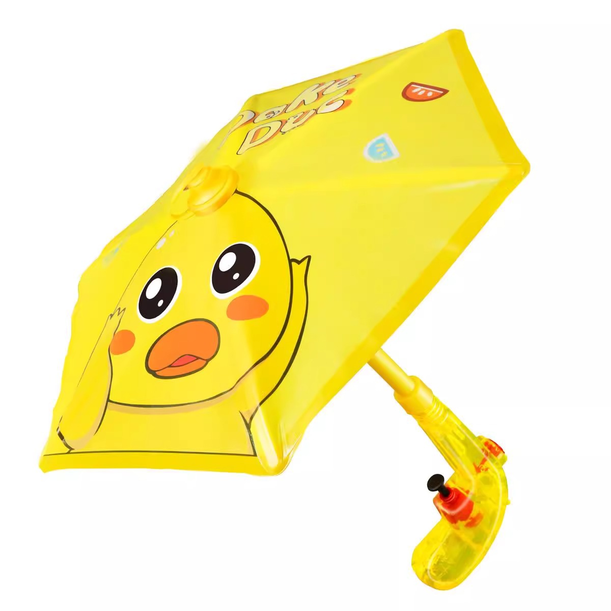 Nuevo estilo Douyin Paraguas manual para niños Pistola de agua Juguete continuo para niños y niñas Playa de verano Mini pistola de agua al por mayor