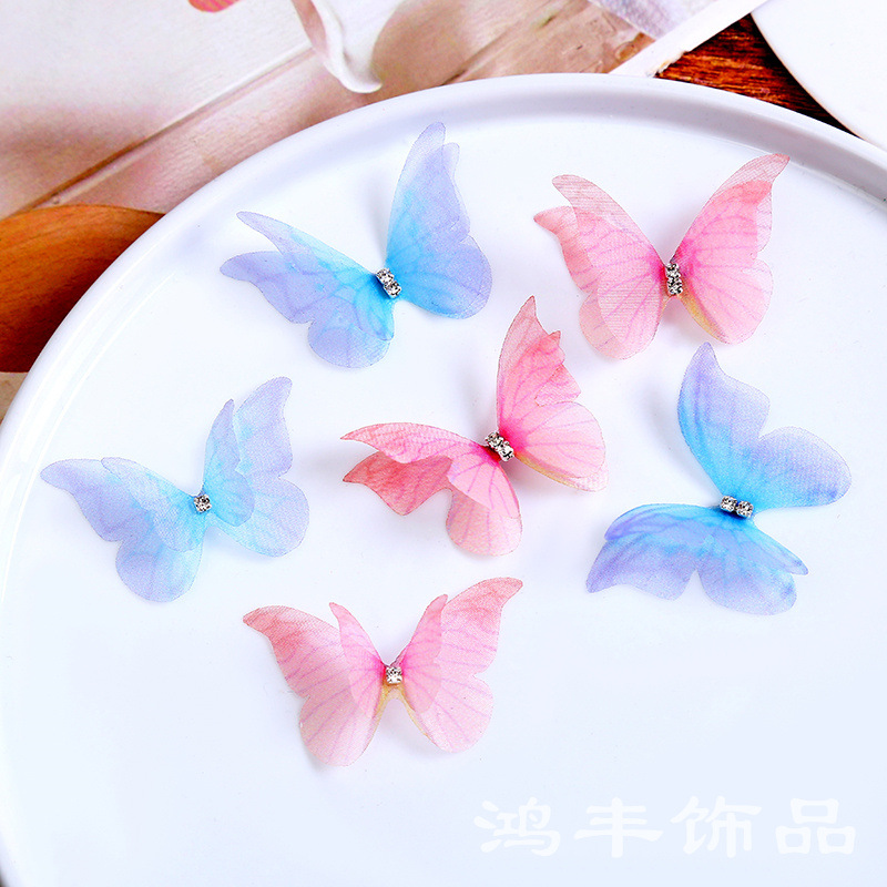 Three dimensional hair accessory for manicure