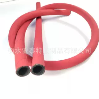 EPDM三元乙丙橡胶耐温蒸汽+180℃钢丝增强外观接受定制彩色软管