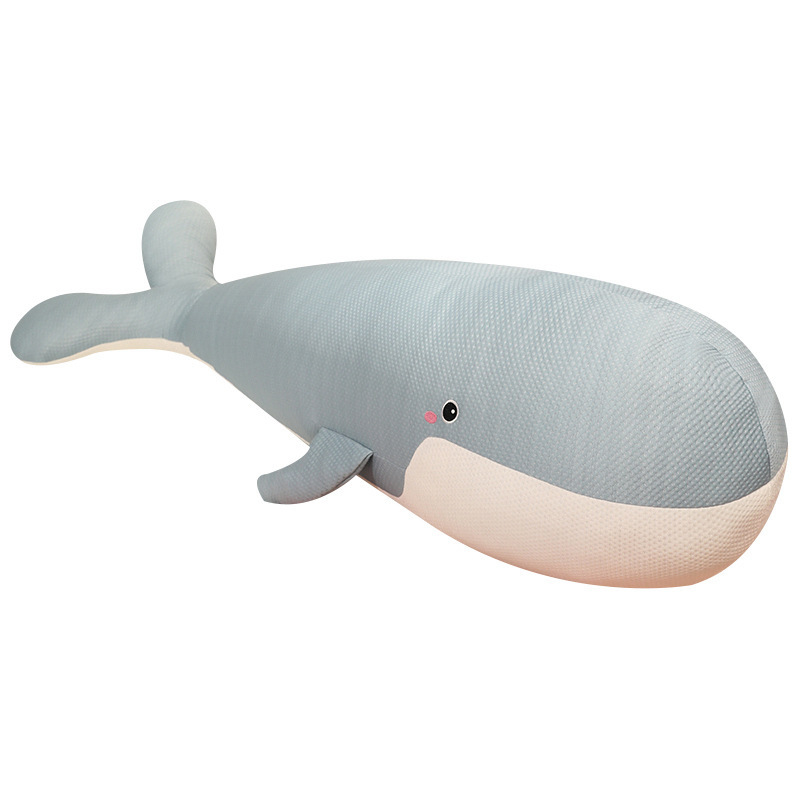 クールなアイスシルククジラ人形海洋動物ぬいぐるみ人形女の子ベッド睡眠脚長い枕|undefined