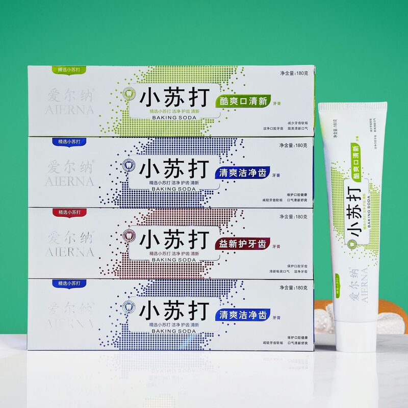 [重曹歯磨き粉 180g] 黄ばみを取り除き、口臭を取り除き、口臭を爽やかにし、歯を白くし、ベストセラー リスト ソース ファクトリー|undefined
