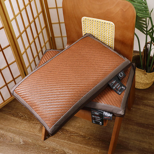 Summer Ice Rattan Pillow Core Single Dormitory Summer Mat Pillow Household Kidsren's Cold Lavender Buckwheat Pillow Pair