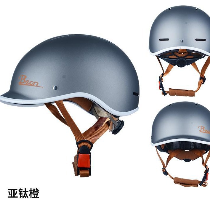 Beon coche eléctrico casco verano hombres protección solar ultra-ligero retro batería coche medio casco mujer casco primicia casco 3C certificación