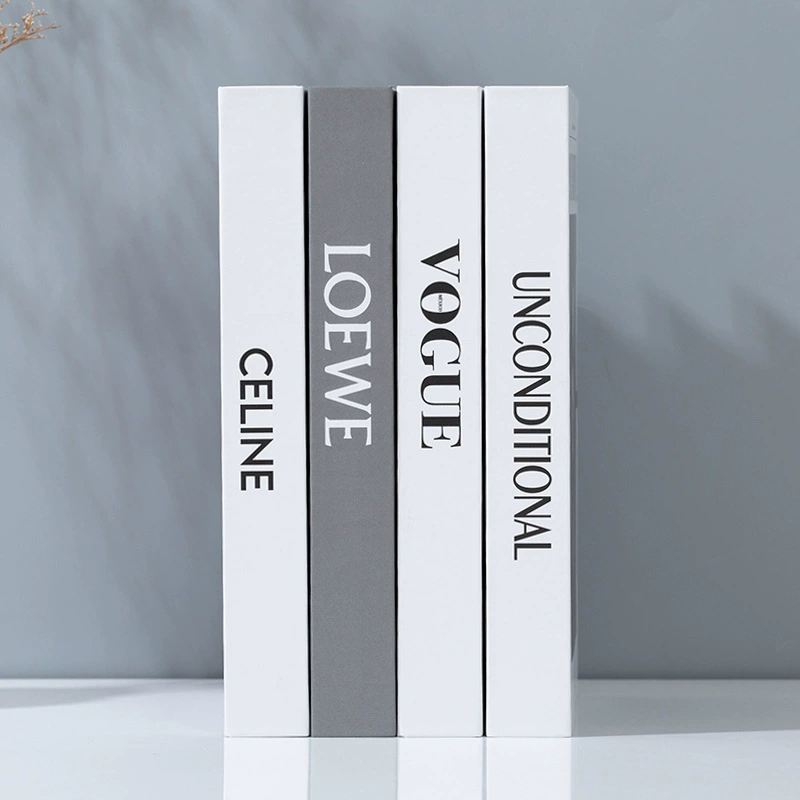 Скандинавский простой стиль фальшивой книги модель Studycop магазин имитационная книжка гостиная офис книжный шкаф креативное оформление книжная лента