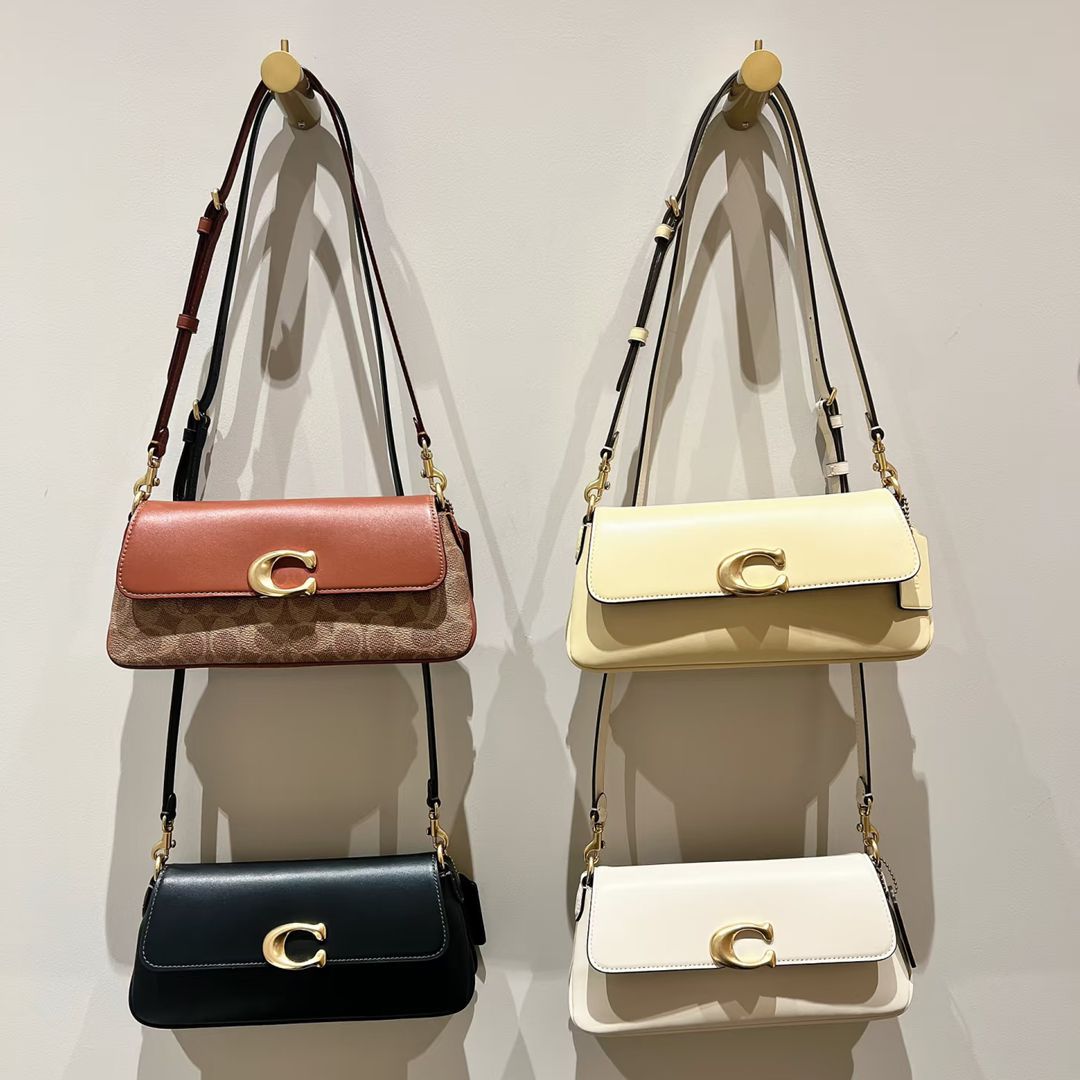 2025 New Women's Jet Underarm Bag Retro Monogram Baguette Bag Color-Block Accordion Bag Commuter Shoulder Crossbody Bag - Thumbnail 2