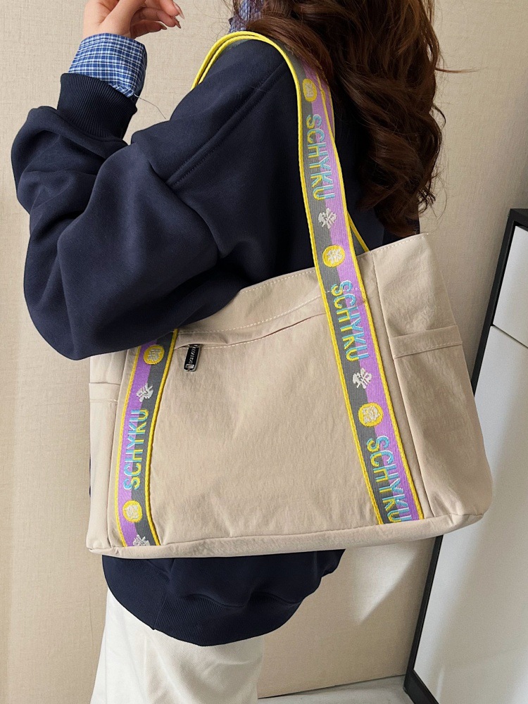 Bolsos de compras de gran capacidad transfronterizos, bolsos de cercanías, bolsos de hombro, bolsos de ocio, bolsos simples para mujeres image 4