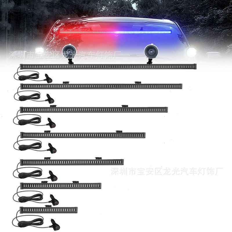 Передняя и задняя ветровые модификации автомобиля светодиодный фонарь-рейнджер 12-24V многофункциональный предупреждающий свет на крыше