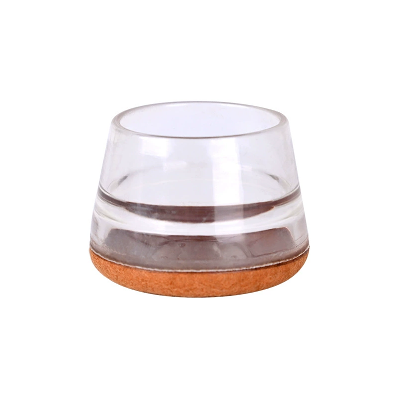 Silicone Furniture Foot Pads, Thickened Felt Base, Anti-Slip Wear-Resistant Protector