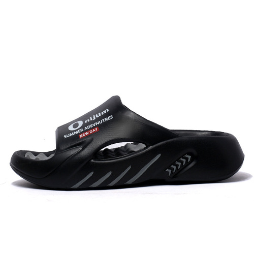 Slip-on Men's Summer Outerwear Massage Sports Sandals for Men, Dual-Purpose Beach and Casual Slippers, Wholesale Exclusive