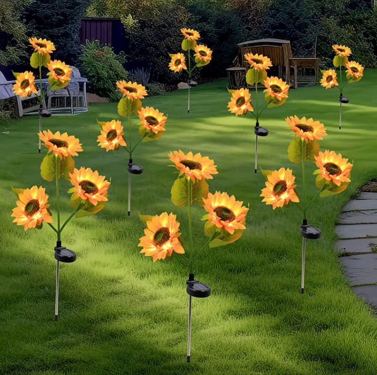 3 머리 - 해바라기 - 따뜻한 빛