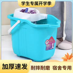 批發拖把桶家用加厚拖地桶擠水塑料旋轉手壓擰水單桶帶滑輪大容量