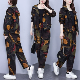 休闲裤;大码休闲套装;大码T恤