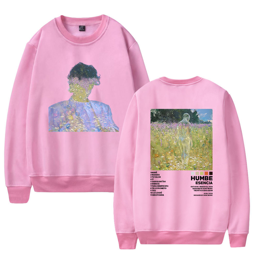 Humbe O-Neck Sweatshirts Women Men Long Sleeve Sweatshirts