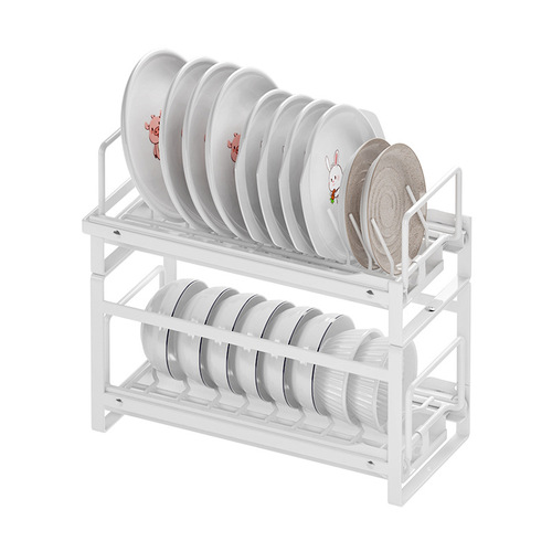 Kitchen storage rack for dishes, drain rack, cupboard, carbon steel household dishwashing sink, dish rack, kitchen storage rack