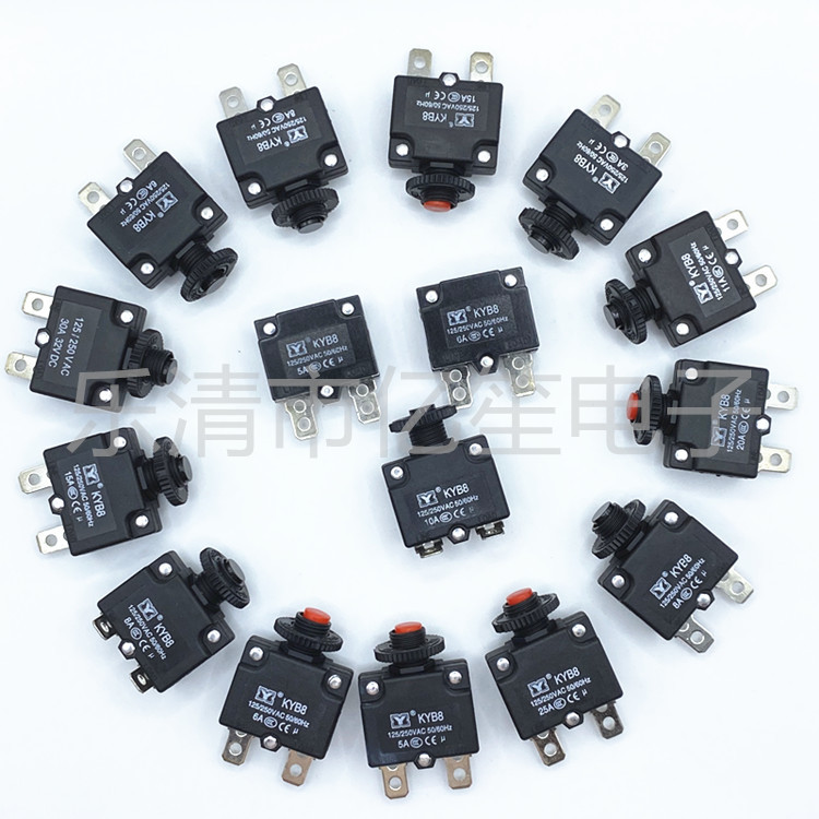 过载保护器电机保护器电流3-30A手动复位保险丝热88型过载开关