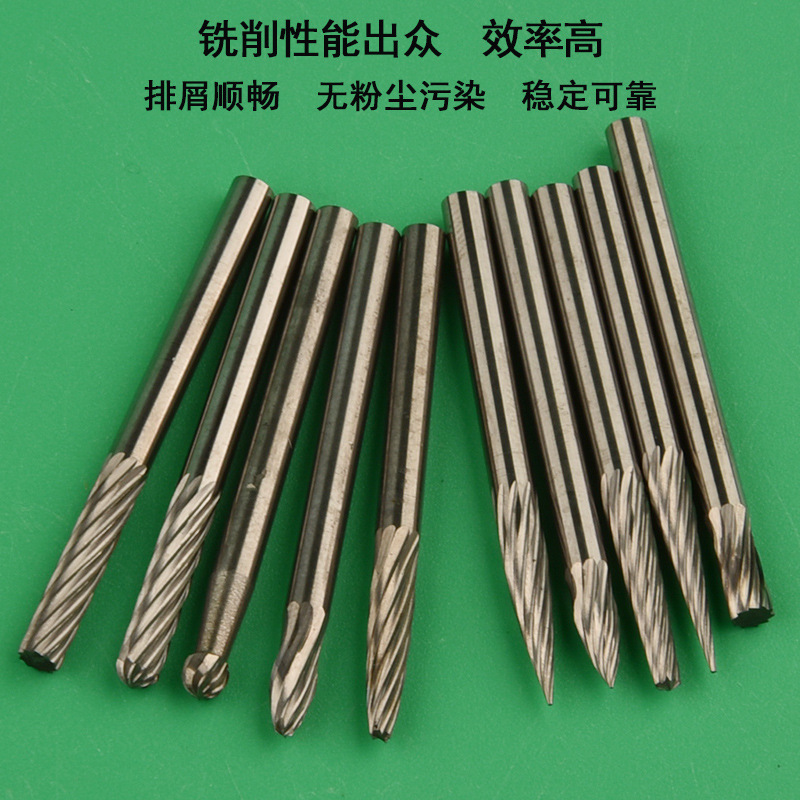 タングステン鋼研削ヘッド硬質合金回転やすり挫折ナイフ木工ツール彫刻研磨合金剛円研削ヘッド電気研削ヘッド|undefined