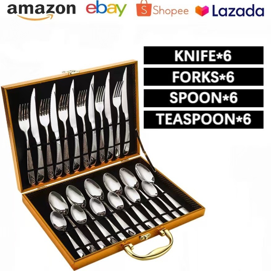 C형 24개 세트, 스타 다이아몬드 실버(금목 상자)