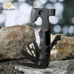 Outdoor multifunctional ax camp hammer fire rescue ax camping tactical camping ax household combination tool