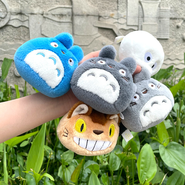 Cartoon Totoro Family 3inch (7cm) Plush Doll, Cloth Doll, Gift for Boys and Girls, Cute and Super Adorable