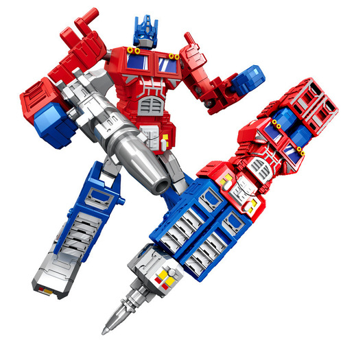 New children's transformation toy Optimus Warrior Pen Column Robot King Kong Pencil Car Mecha Boy Gift