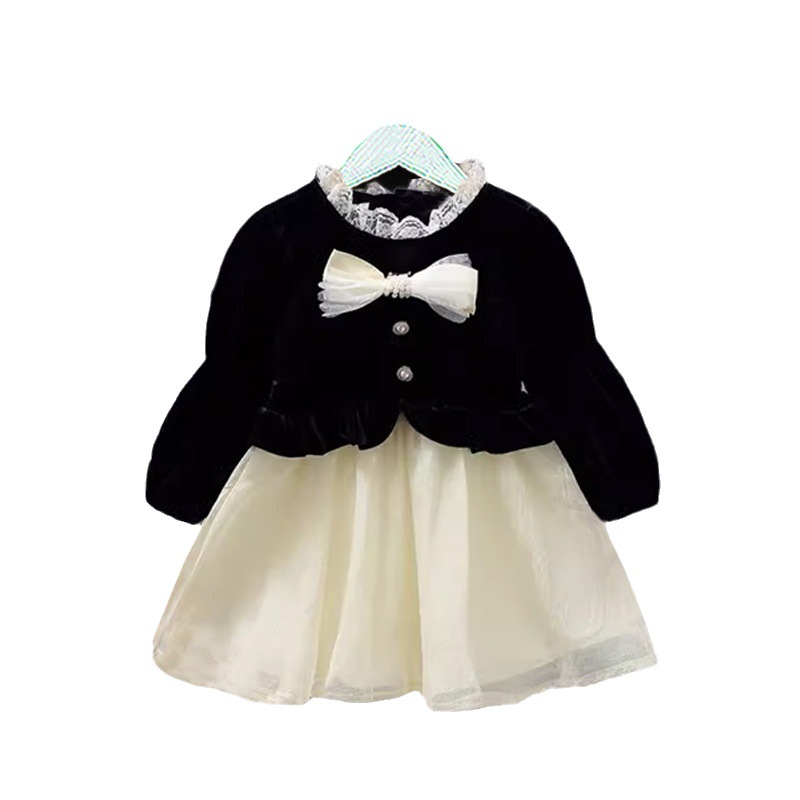 New style dress girls in autumn, trendy trendy. Children's clothing for spring and autumn. Little_voghion.com