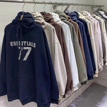爱依服秋冬新款字母连帽套头韩版休闲宽松上衣女装批发货源