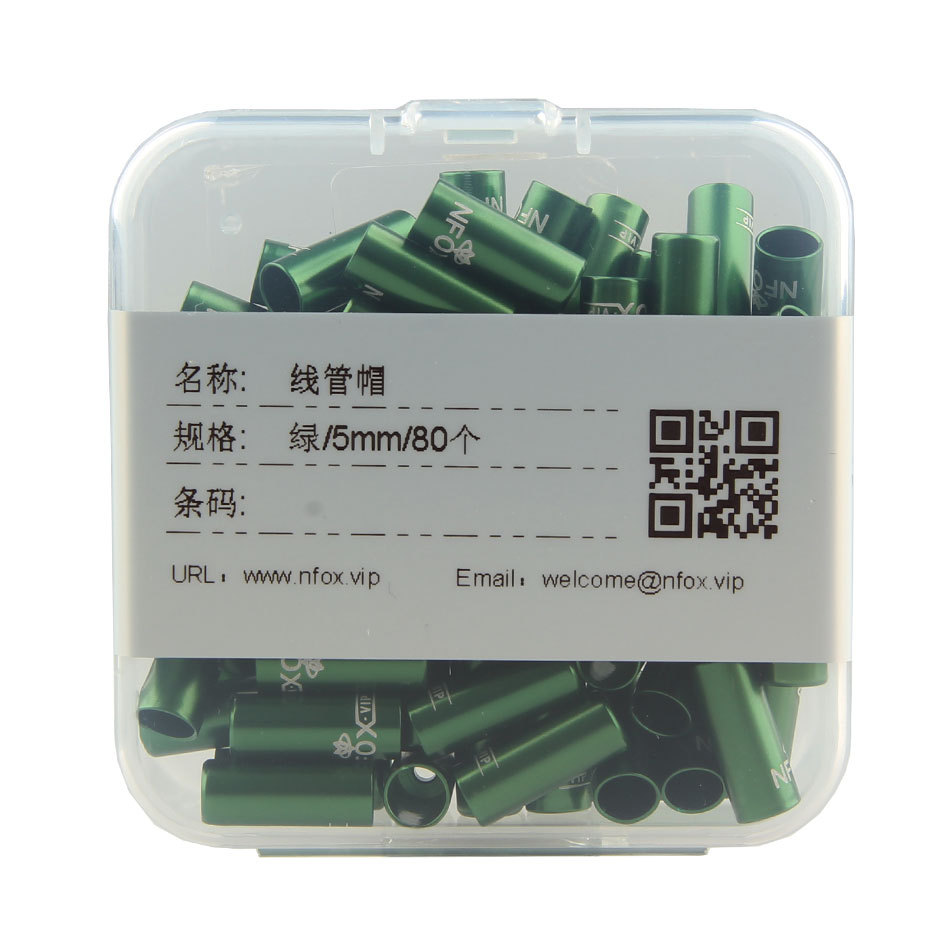 5mm verde 80 piezas/caja