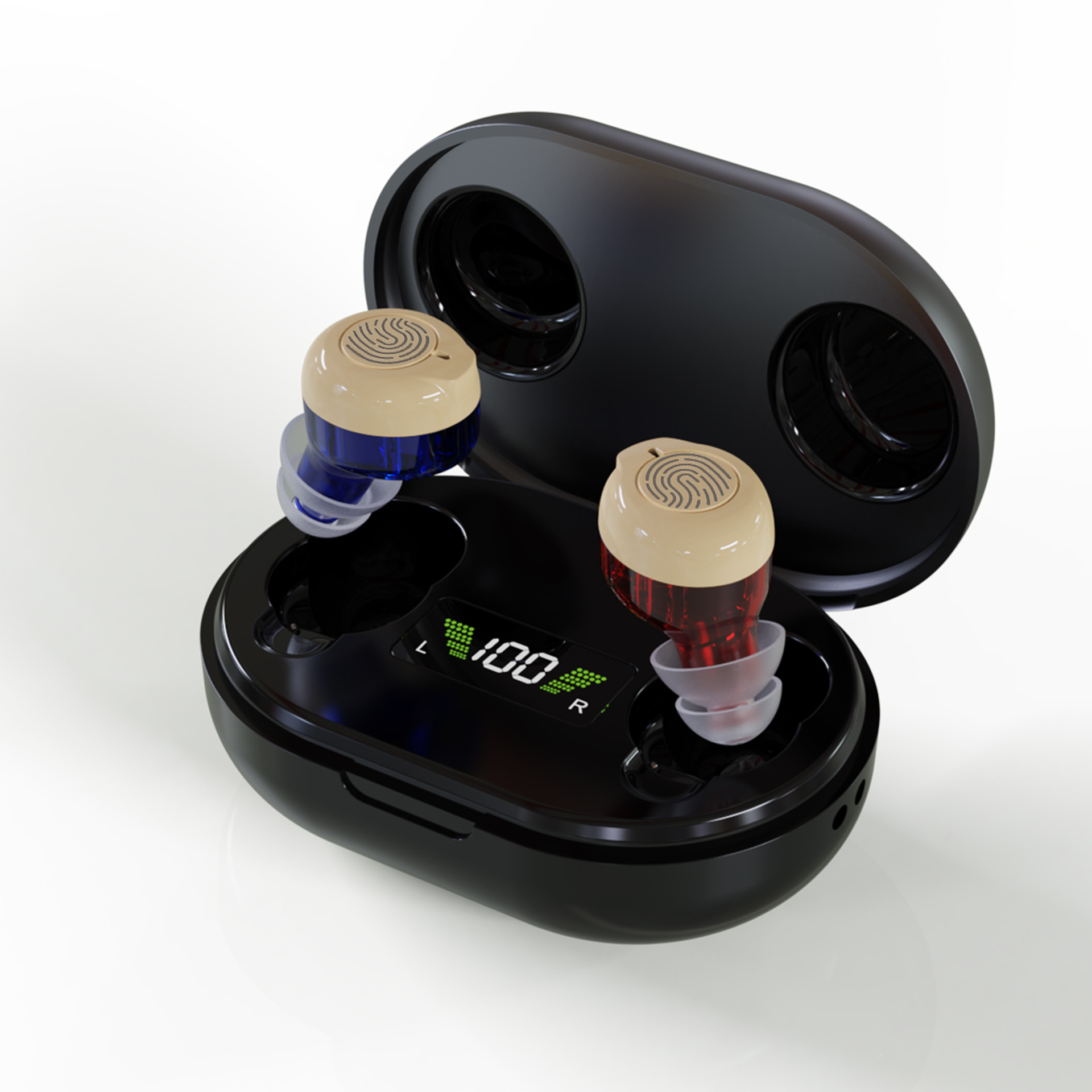 빨간색과 파란색 쌍 [검은 창고]