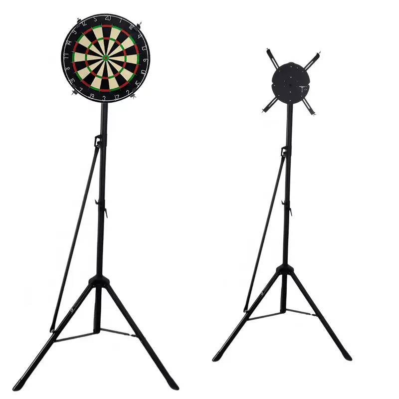 飞镖架麻靶电子盘支架专业比赛加厚钢配件源头工厂加厚钢管