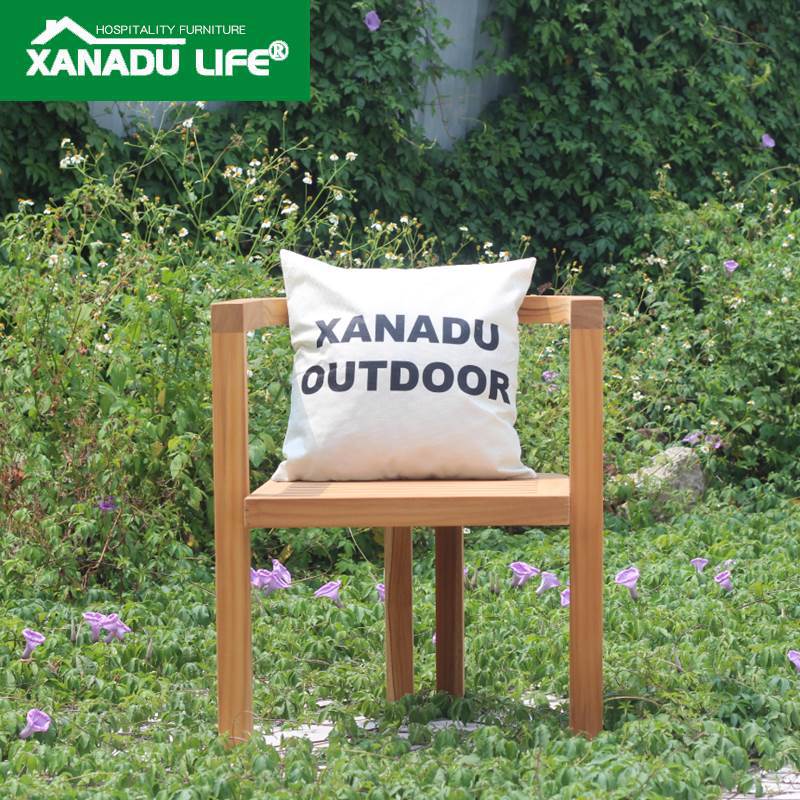 Xanadu Foshan Outdoor Furniture Teak Chair Antorbed solid wood furniture teak table chair American Rh teak chair