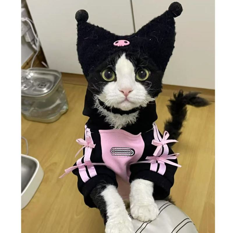 斯芬克斯无毛猫德文宠物猫咪通用冬季棉衣套装超暖和亲肤|undefined