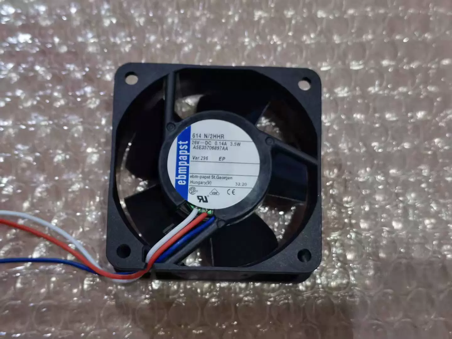 Ebmpapst 614N/2HHR 26V 0.14A 3.5W 6025 высококлассное устройство инверторный вентилятор