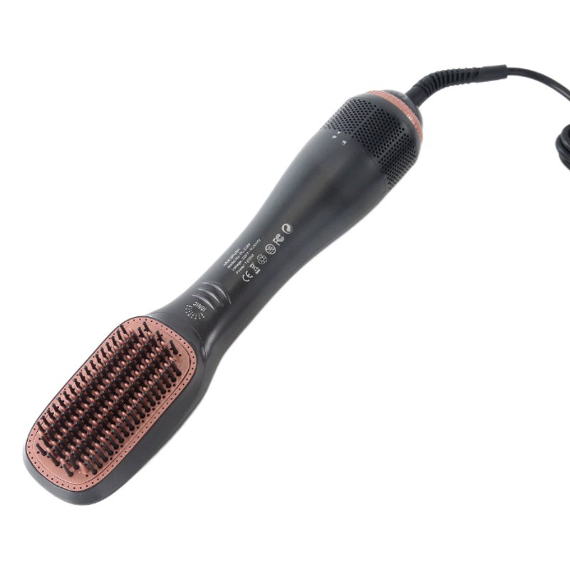 Трансграничный новый электрический трехкомнатный фен расческа для волос расческа для волос