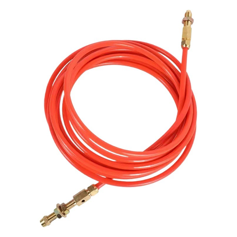 Трубка подачи проволоки для лазерной сварки Аксессуары для лазерных сварочных аппаратов Машина подачи проволоки 3 м/8 м/8 м графитовая алюминиевая сварочная проволока направляющая трубка