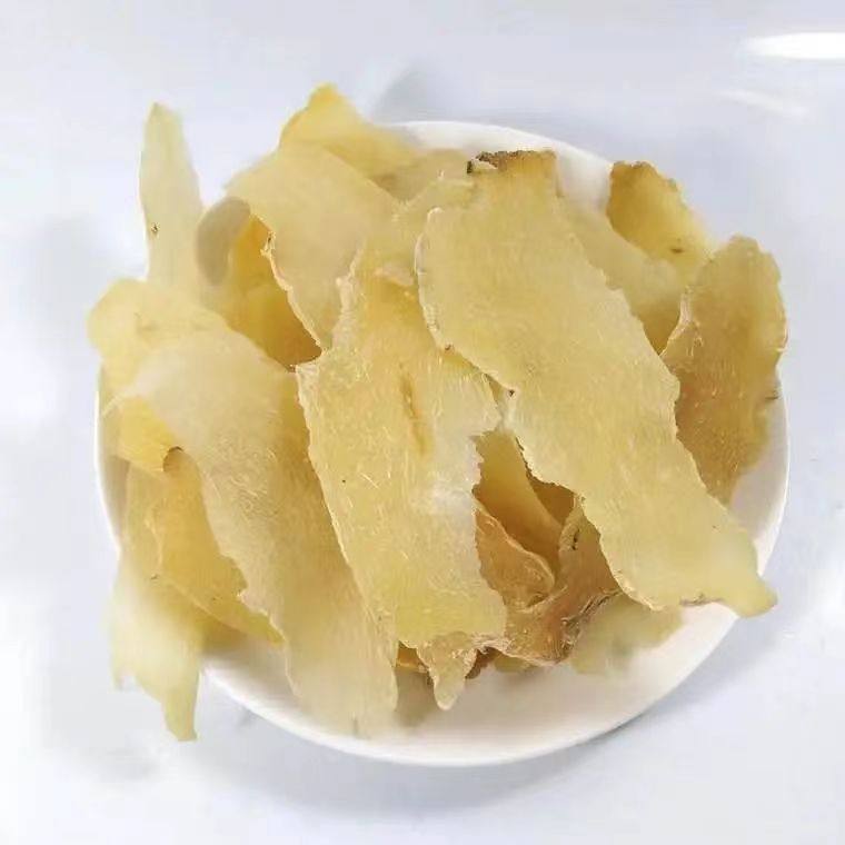 Premium Wild Tianma Sliced Gastrodia Root 500g Dried Chinese Herbal Tea and Soup Ingredient in use