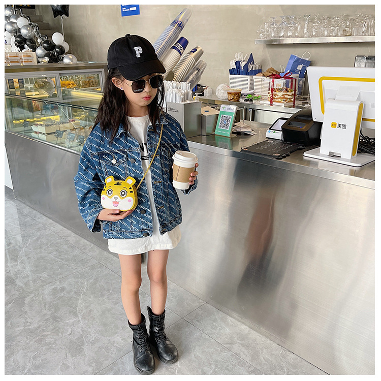2022 Year of the Tiger New Children's coin Purse, Auspicious Tiger crossbody fashionable pu cute single-shoulder bag for both men and women undefined