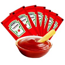 亨氏番茄酱小包装商用家用正品蕃茄酱番茄沙司9g*10袋装儿童薯条