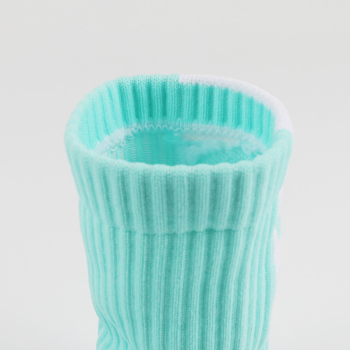 Men's Basketball Socks - Practical Elite Thick Mid-Cut Absorbent Breathable Anti-Slip Shock-Absorbing Sports Socks for Badminton Running